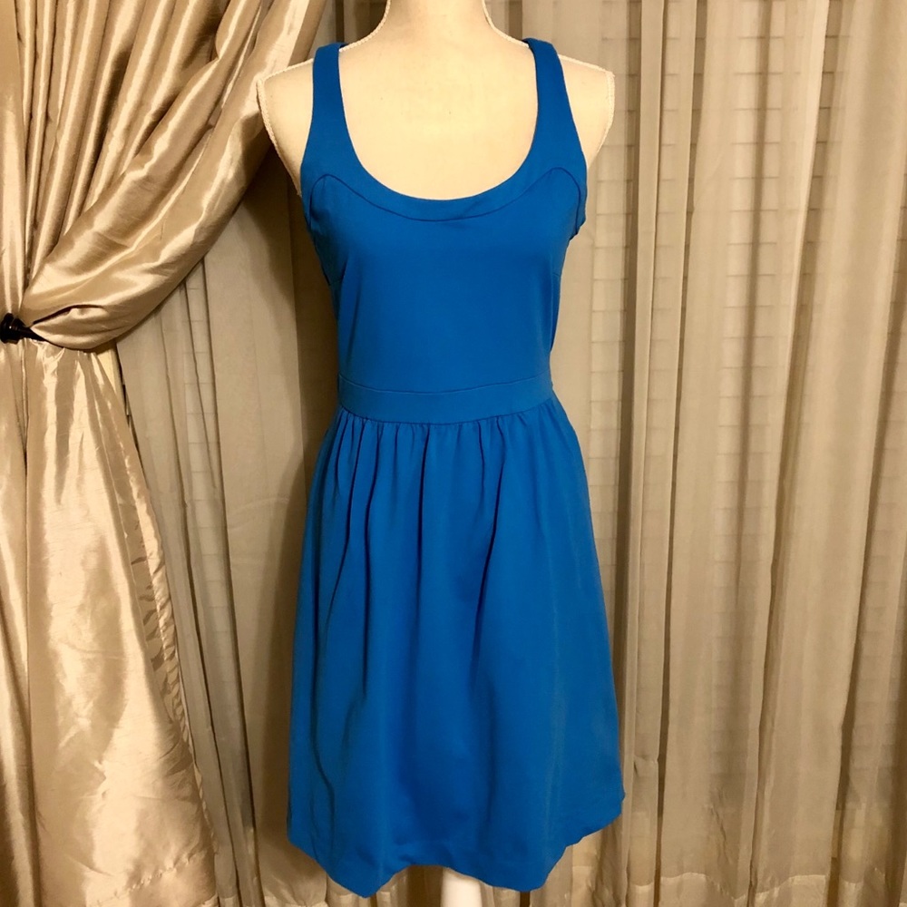 Cynthia Rowley Royal Blue Skater Dress